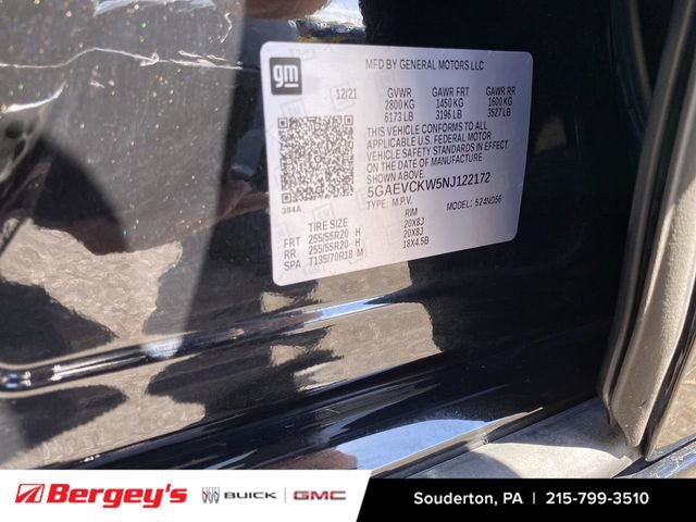 Used 2022 Buick Enclave Avenir w/ Avenir Technology Package AWD/4WD image 38