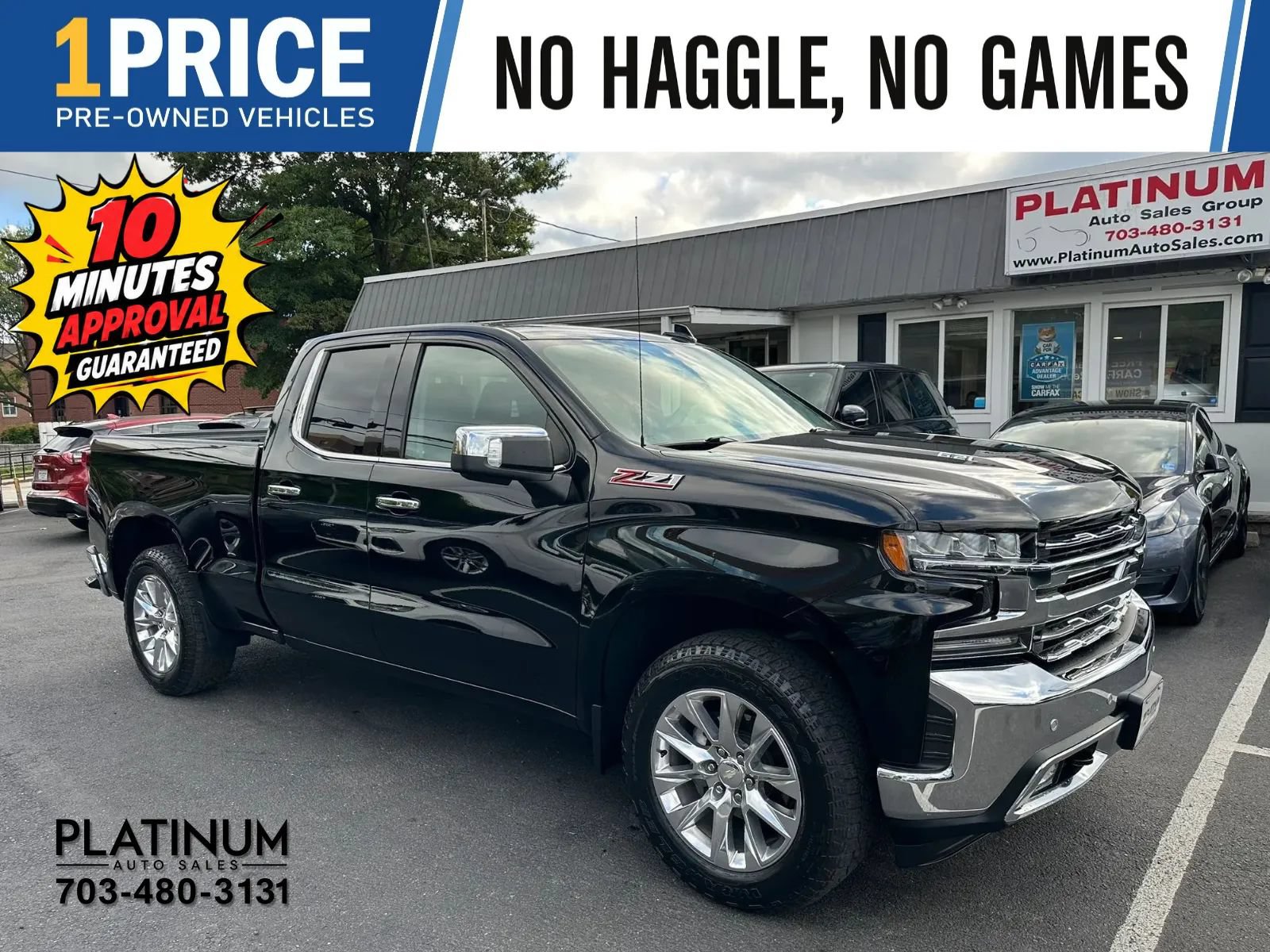 Used 2019 Chevrolet Silverado 1500 LTZ AWD/4WD image 1