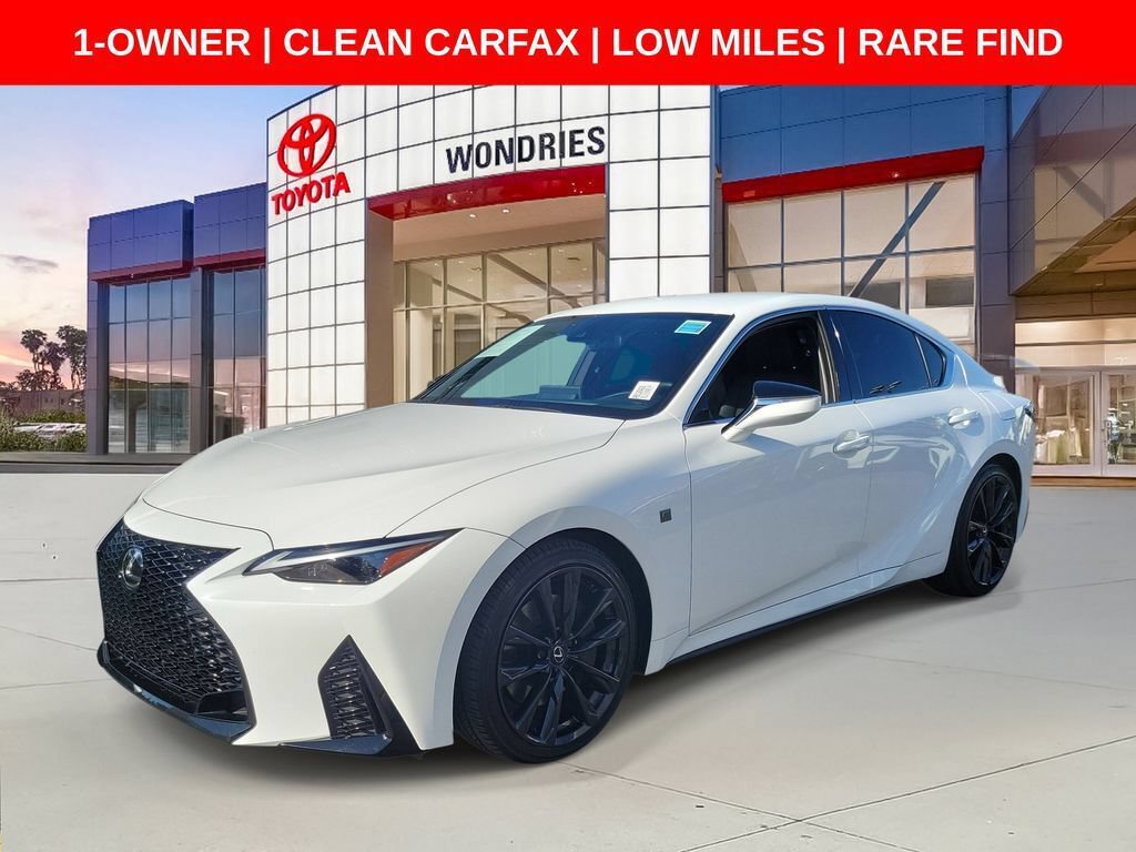 Used 2024 Lexus IS 300 F Sport w/ Accessory Package 2 RWD image 2