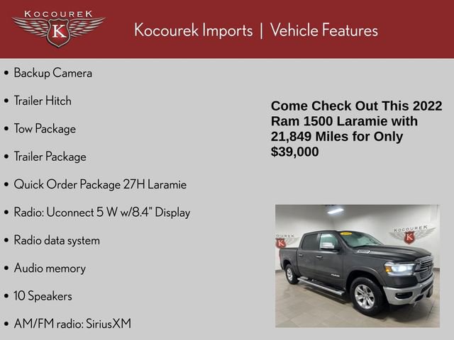 Used 2022 RAM 1500 Laramie image 5