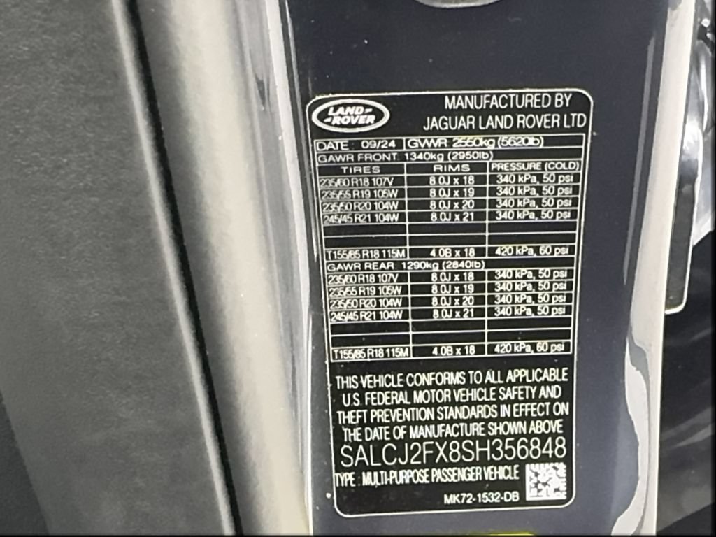 Used 2025 Land Rover Discovery Sport S AWD/4WD image 57