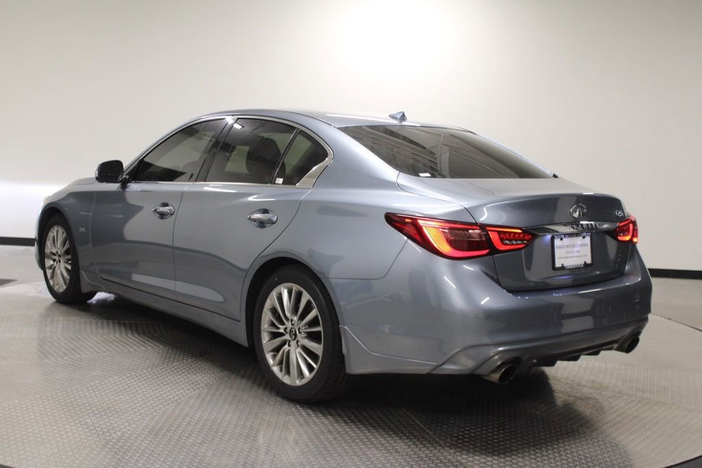 Used 2020 INFINITI Q50 Luxe w/ Essential Package (3.0T Luxe) RWD image 3