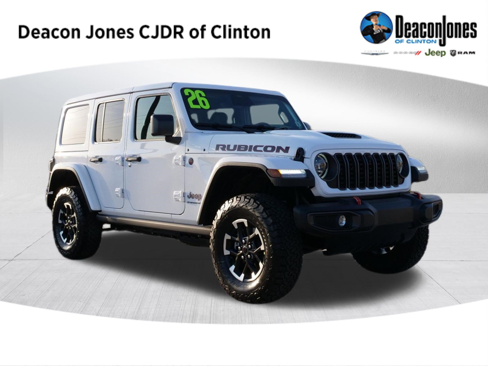 New 2026 Jeep Wrangler Unlimited Rubicon w/ Safety Group AWD/4WD image 1