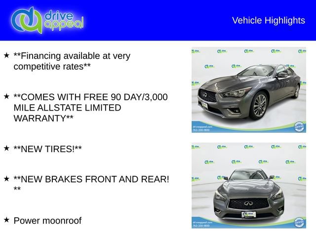 Used 2018 INFINITI Q50 Luxe AWD/4WD image 12