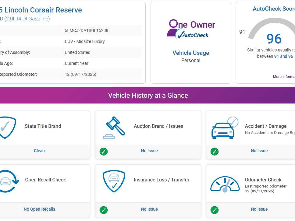 Used 2025 Lincoln Corsair Reserve w/ Jet Appearance Package image 4