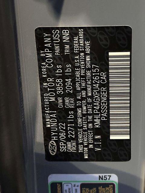 Certified 2023 Hyundai Elantra Limited w/ Cargo Package FWD image 31