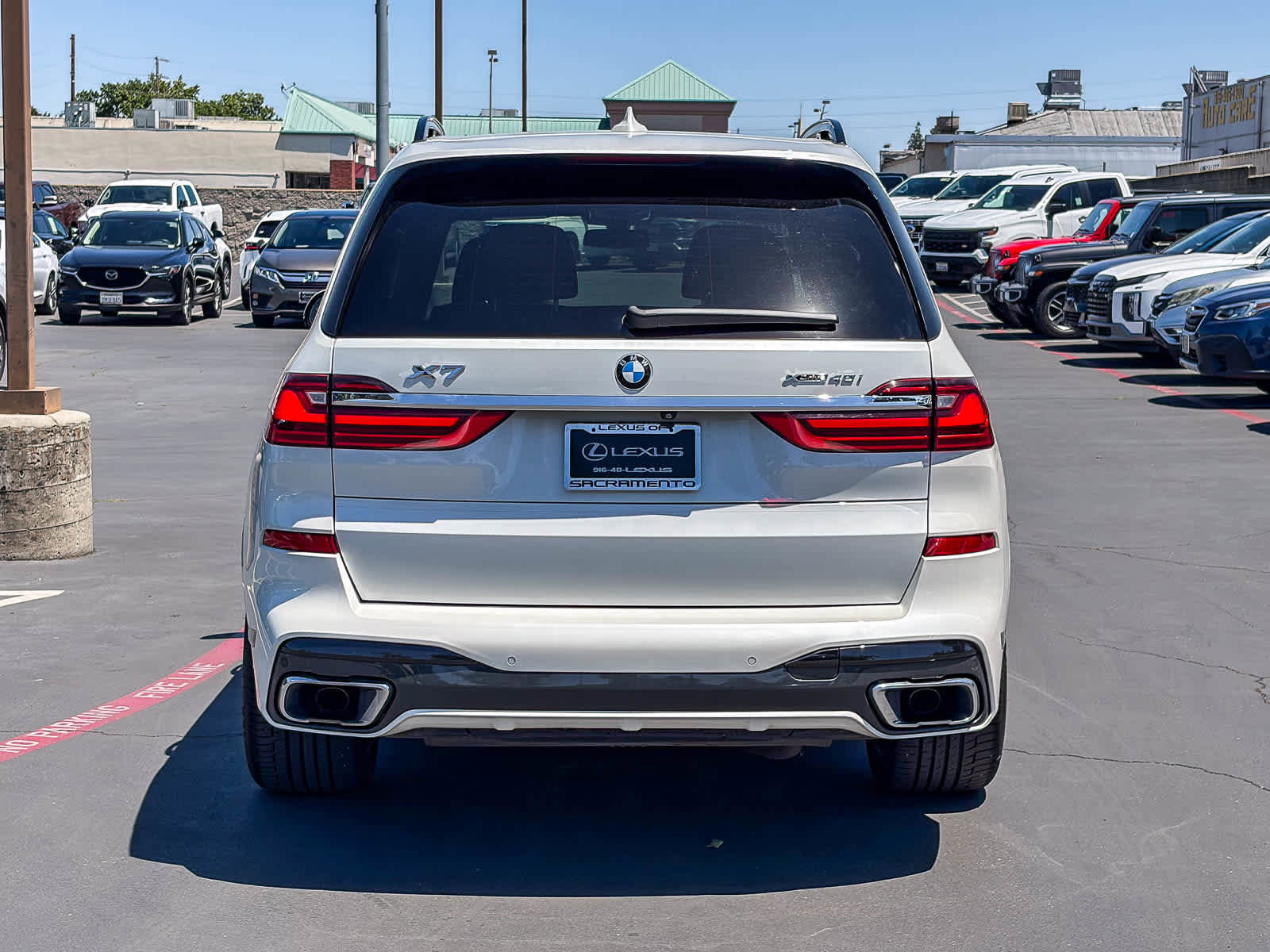 Used 2019 BMW X7 xDrive40i w/ Dynamic Handling Package AWD/4WD image 3