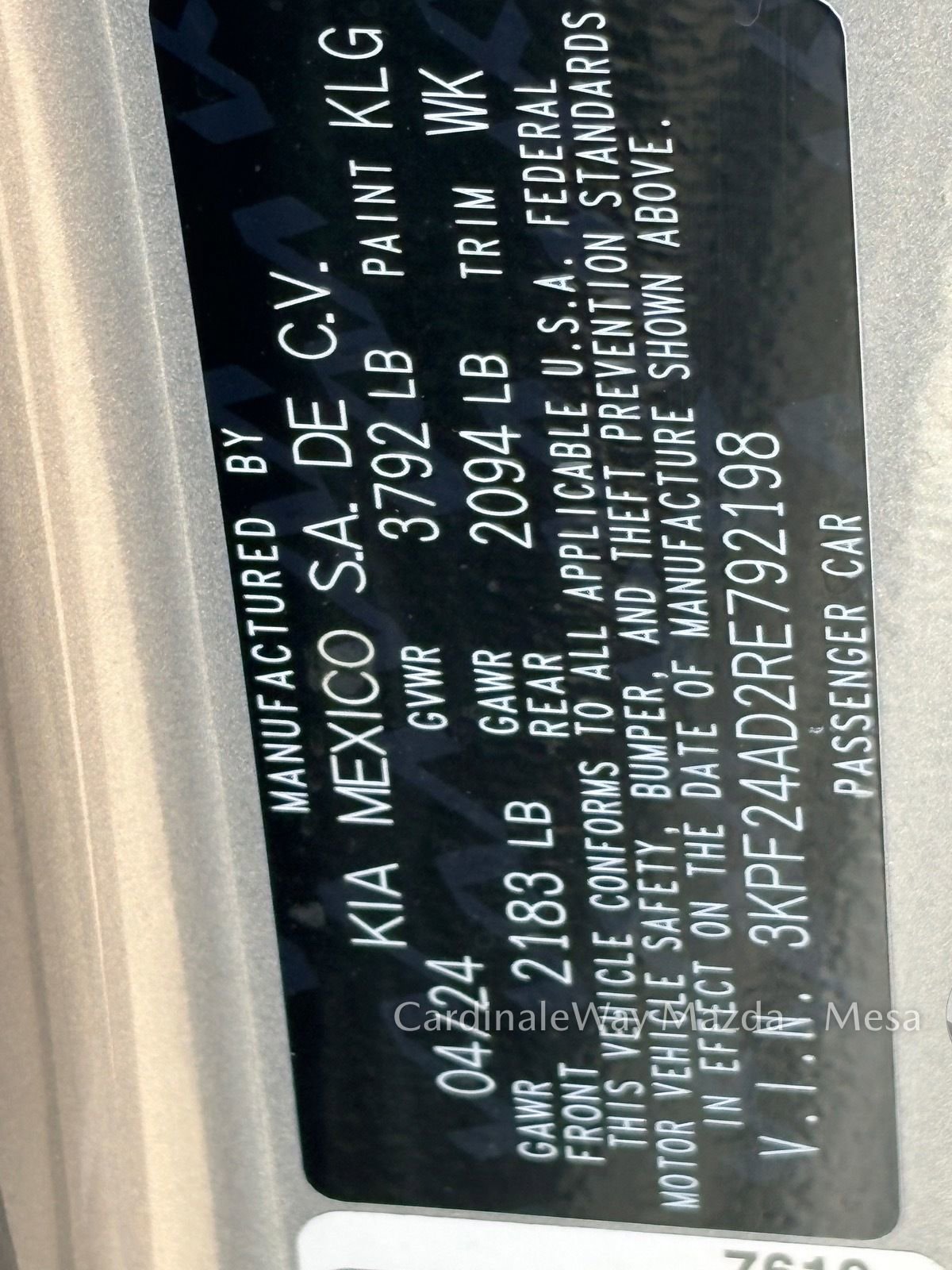 Used 2024 Kia Forte LXS image 29