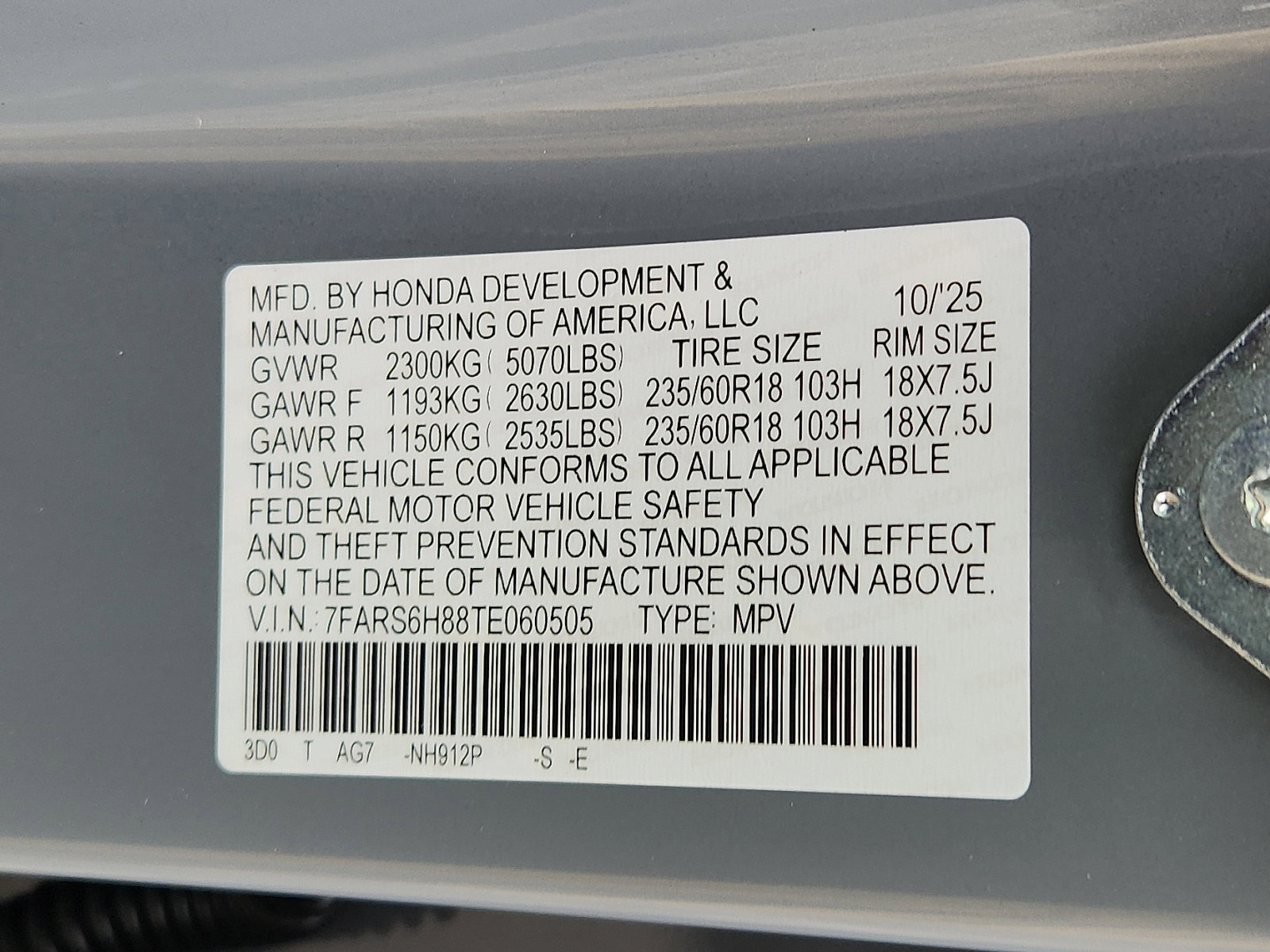 New 2026 Honda CR-V Sport-L image 17