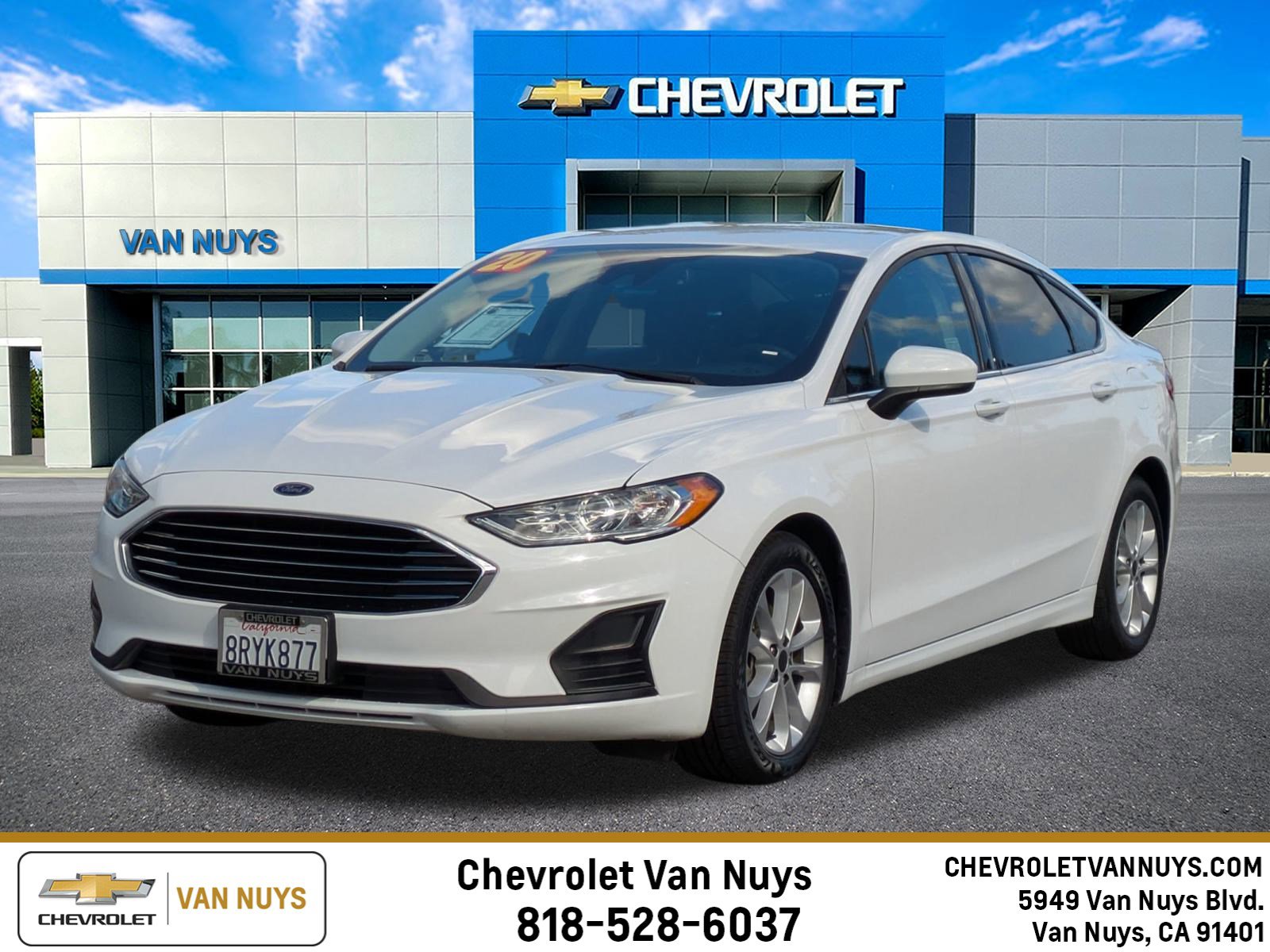 Used 2020 Ford Fusion SE
