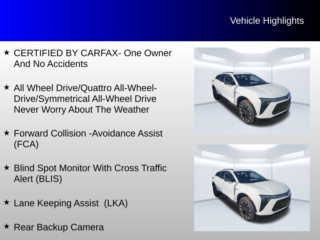 Used 2024 Chevrolet Blazer EV RS AWD/4WD image 4
