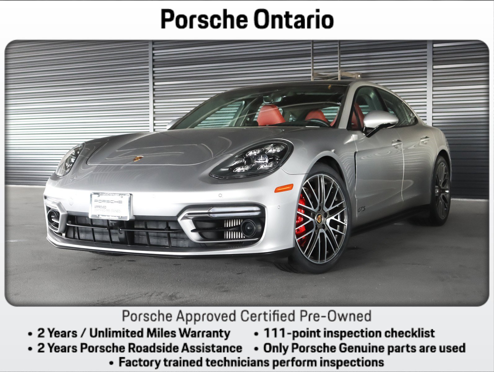 Certified 2023 Porsche Panamera GTS image 1