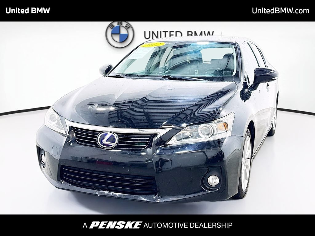Used 2012 Lexus CT 200h Premium w/ Leather Pkg