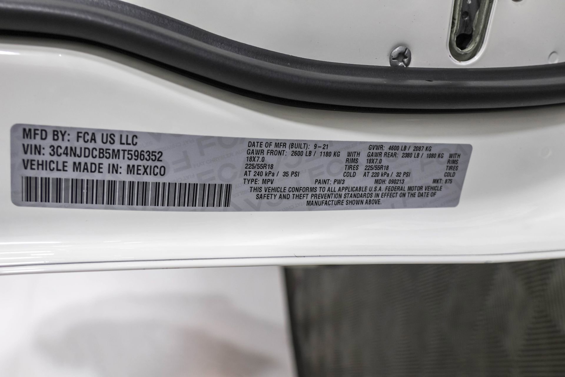 Used 2021 Jeep Compass Limited w/ Trailer Tow Group image 53