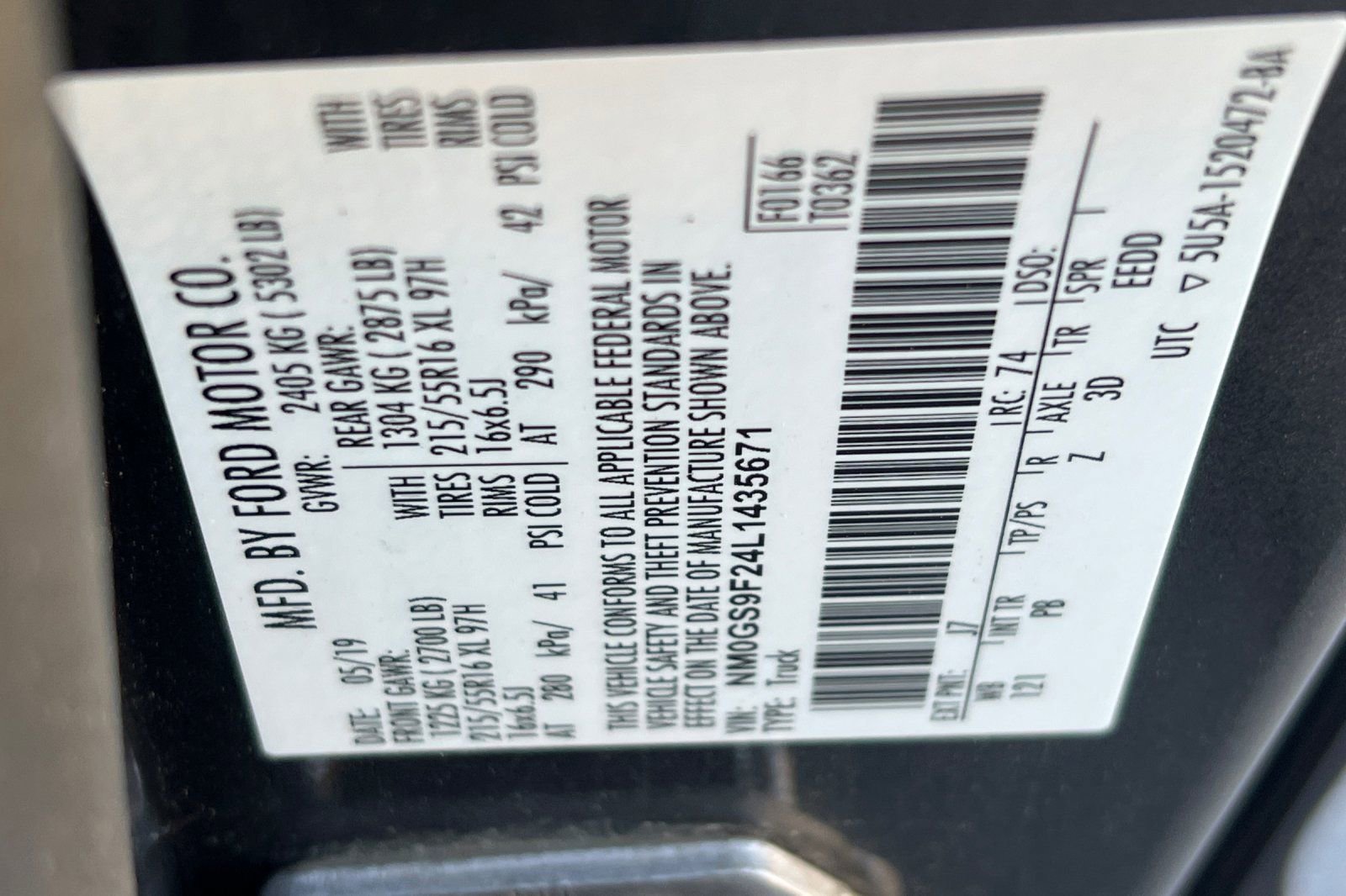 Used 2020 Ford Transit Connect XLT FWD image 30