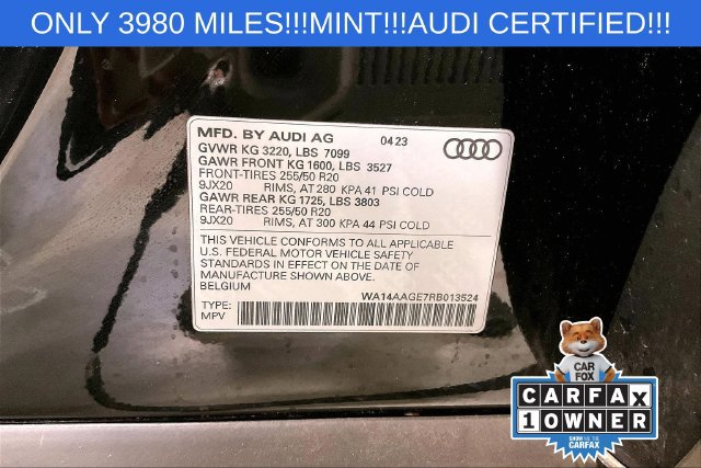 Certified 2024 Audi Q8 e-tron Premium Plus AWD/4WD image 35