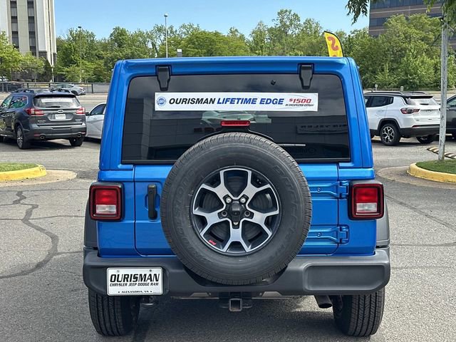 Certified 2022 Jeep Wrangler Unlimited Sport w/ Sun And Sound Package AWD/4WD image 4