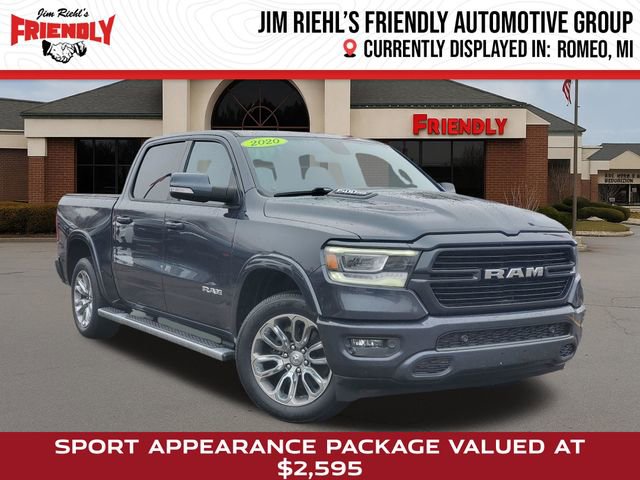 Used 2020 RAM 1500 Laramie w/ Sport Appearance Package AWD/4WD image 1