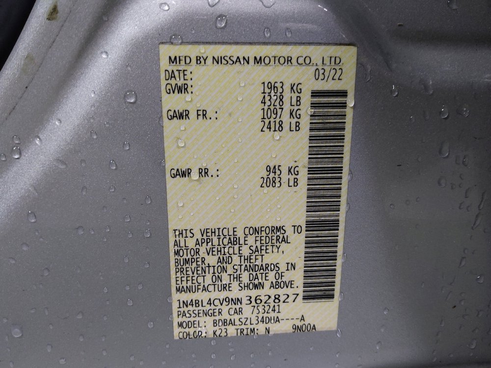 Used 2022 Nissan Altima 2.5 SR image 33