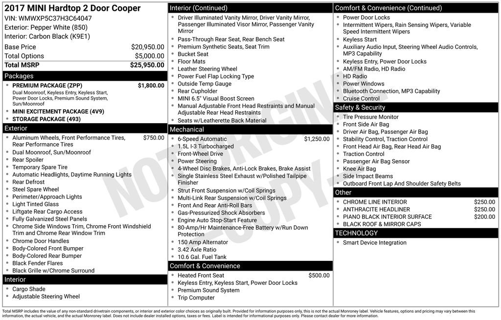 Used 2017 MINI Cooper 2-Door Hardtop image 4