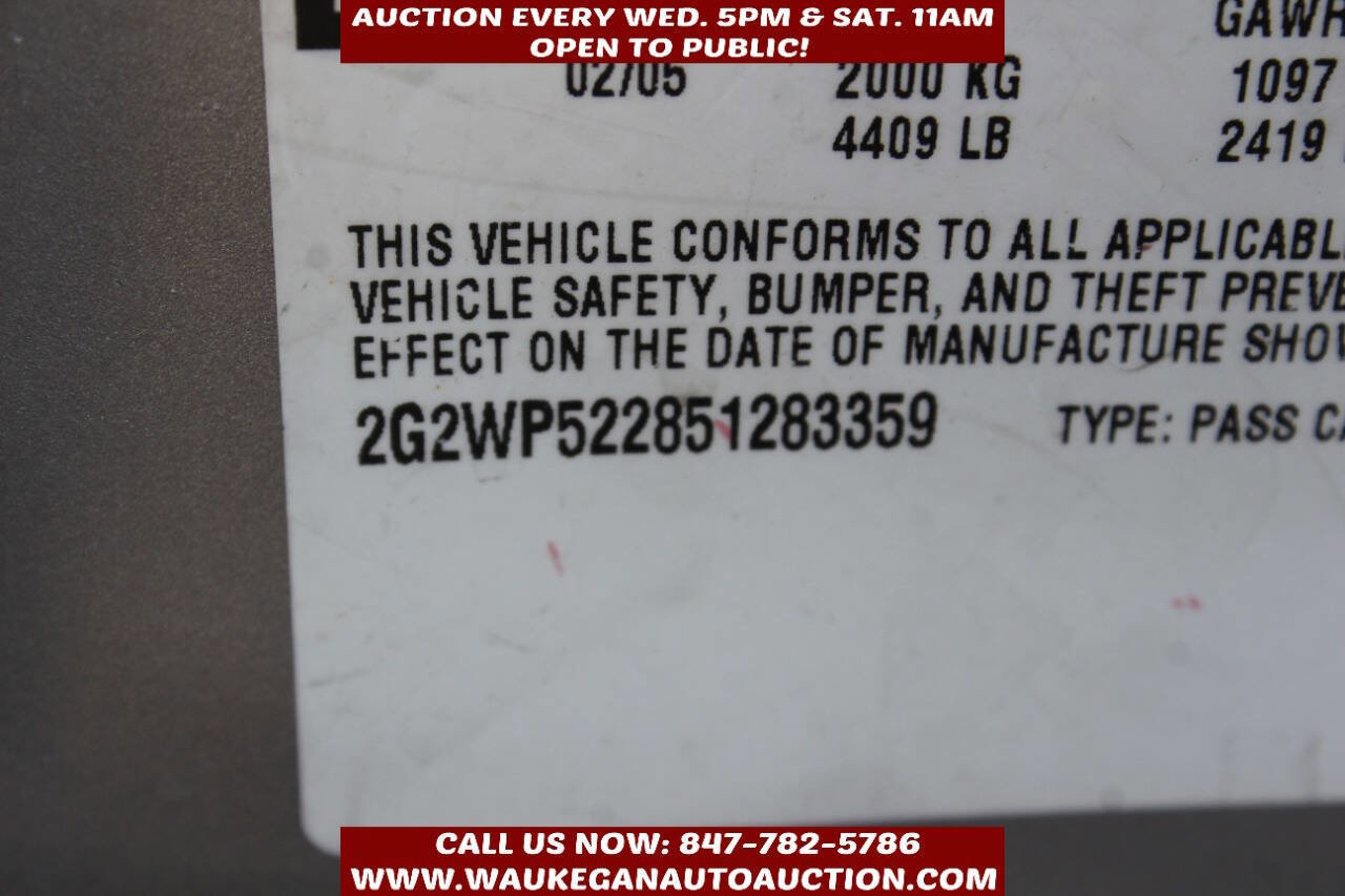 Used 2005 Pontiac Grand Prix w/ Drivers Plus Package image 10