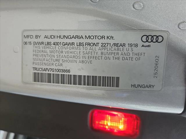 Used 2016 Audi TT 2.0T image 24