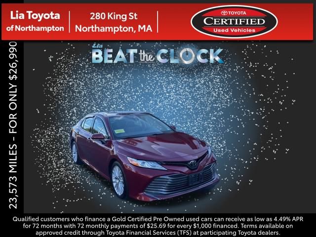 Certified 2020 Toyota Camry XLE image 1