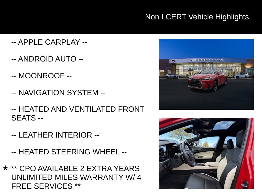 Used 2024 Lexus NX 350 AWD w/ Premium Package image 29