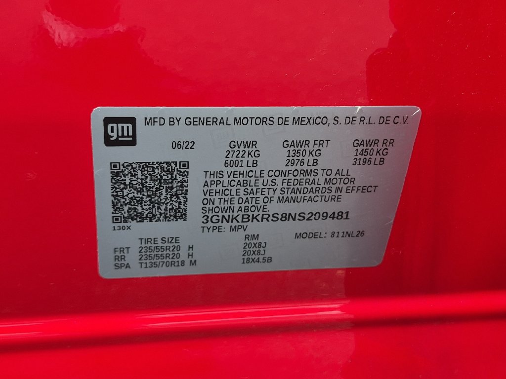Certified 2022 Chevrolet Blazer RS w/ Enhanced Convenience Package AWD/4WD image 31
