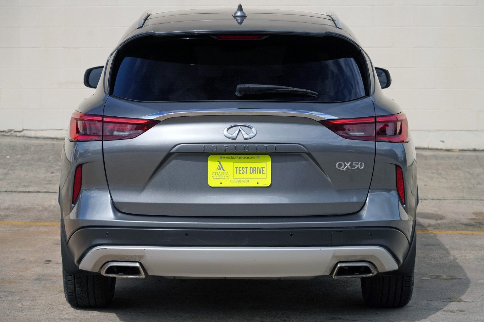 Used 2020 INFINITI QX50 Luxe w/ Navigation Package FWD image 53