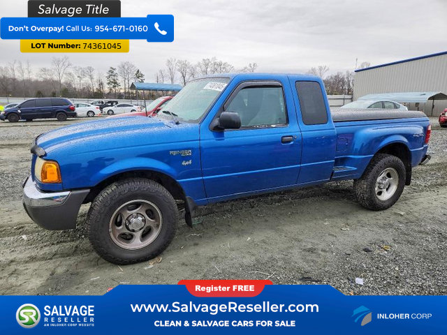 Used 2001 Ford Ranger 4x4 SuperCab