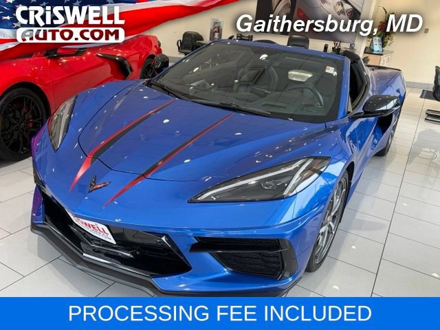 Used 2022 Chevrolet Corvette Stingray Preferred Conv w/ Battery Protection Package RWD image 1