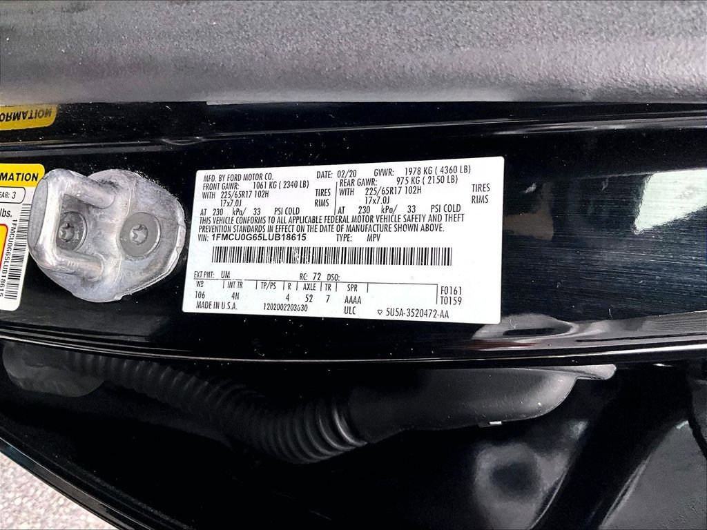 Used 2020 Ford Escape SE image 28