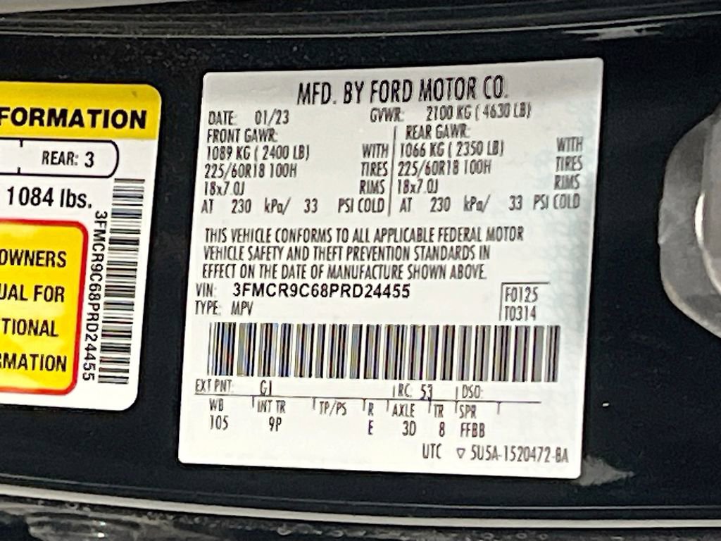 Used 2023 Ford Bronco Sport Outer Banks AWD/4WD image 31