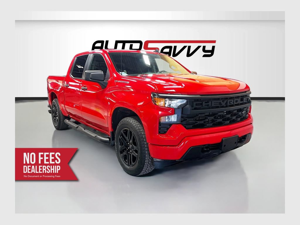 Used 2025 Chevrolet Silverado 1500 Custom w/ Turbomax Blackout Package