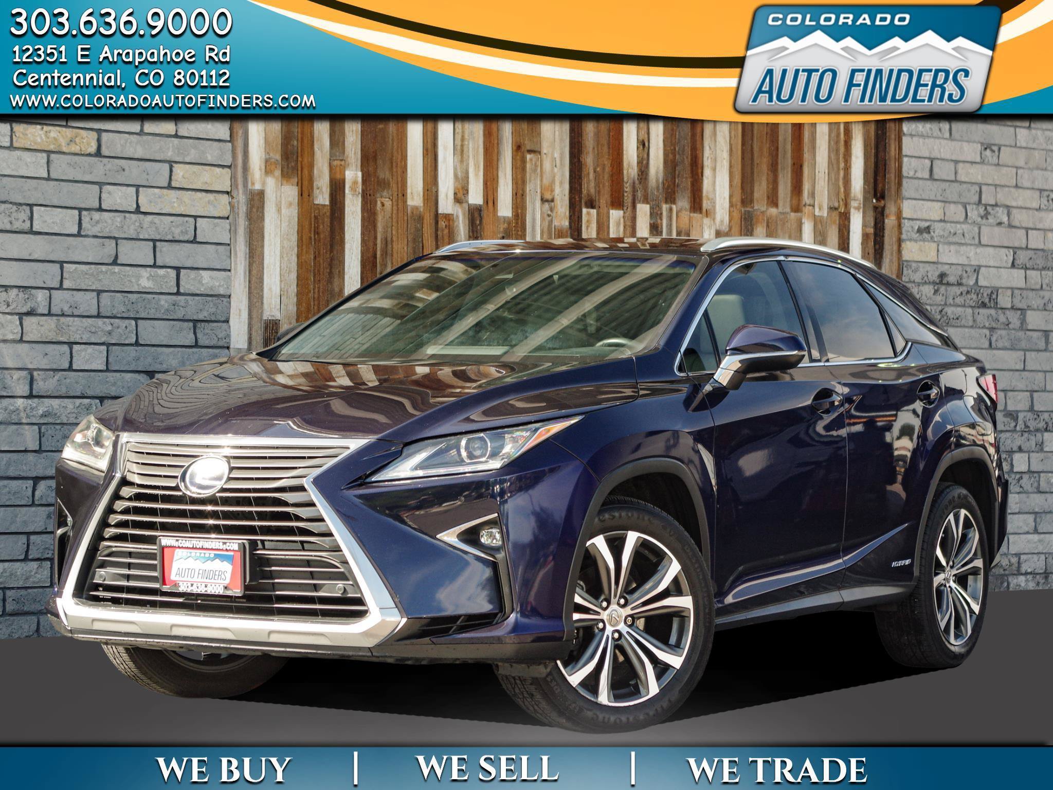 Used 2017 Lexus RX 450h AWD w/ Accessory Package