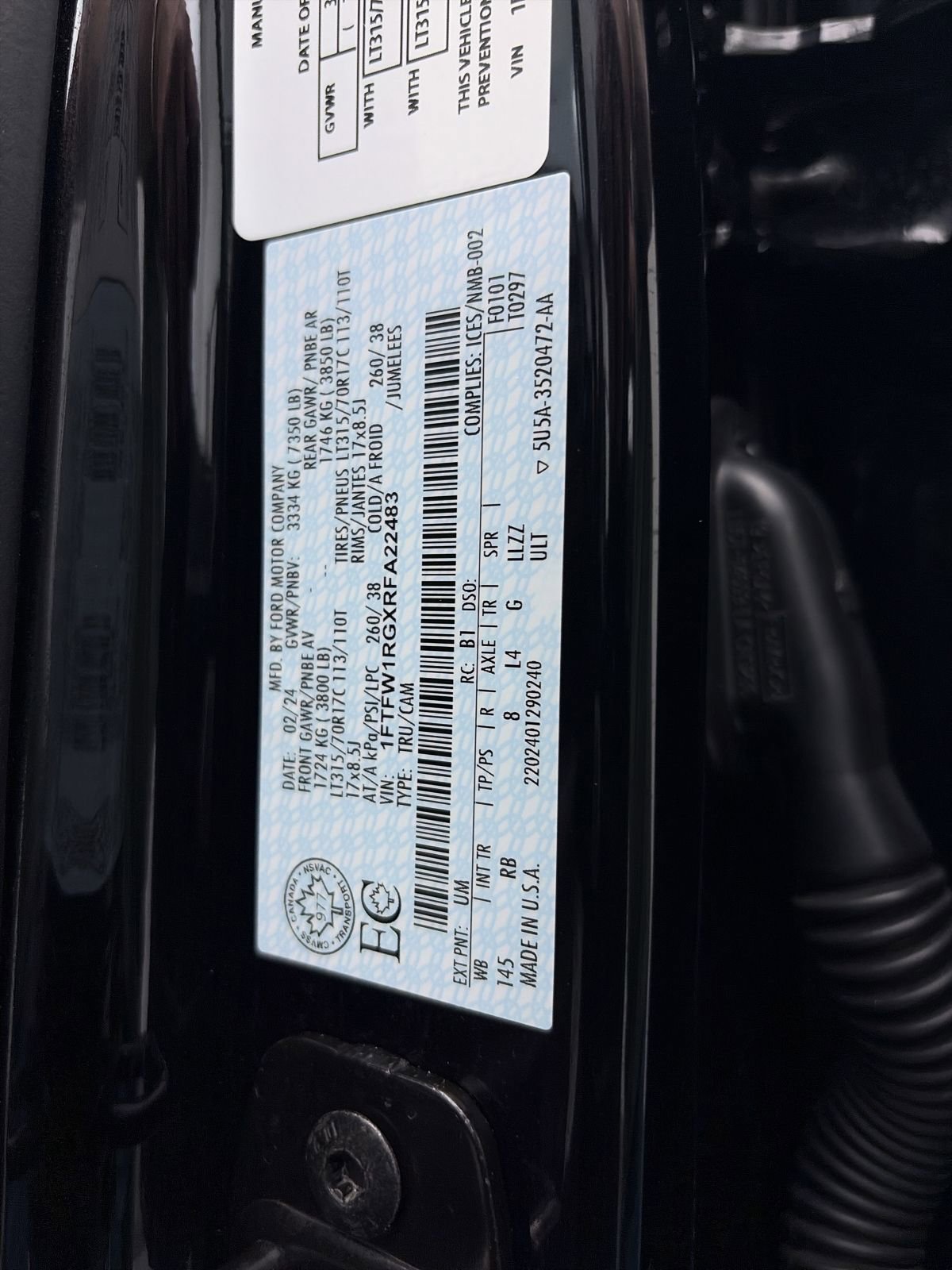 Used 2024 Ford F150 Raptor image 45