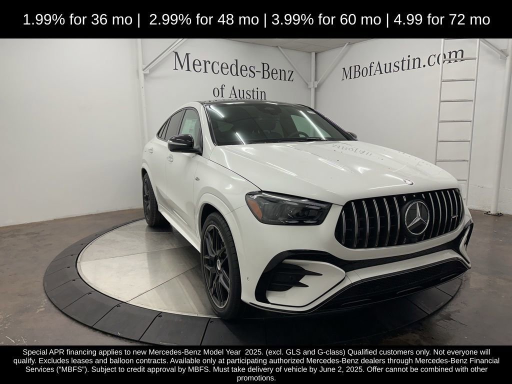 New 2025 Mercedes-Benz GLE 53 AMG 4MATIC Coupe