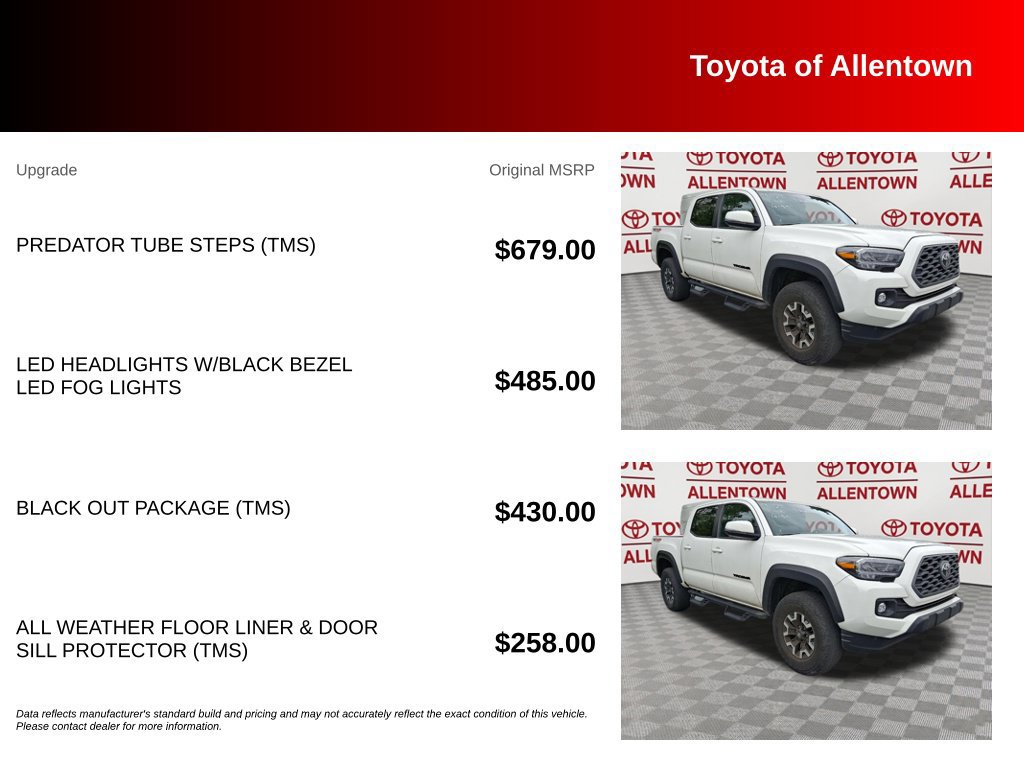 Used 2023 Toyota Tacoma TRD Off-Road w/ Black Out Package (TMS) AWD/4WD image 5