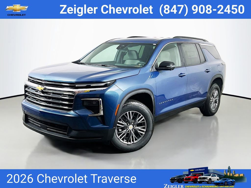 New 2026 Chevrolet Traverse LT w/ Driver Confidence Package image 1