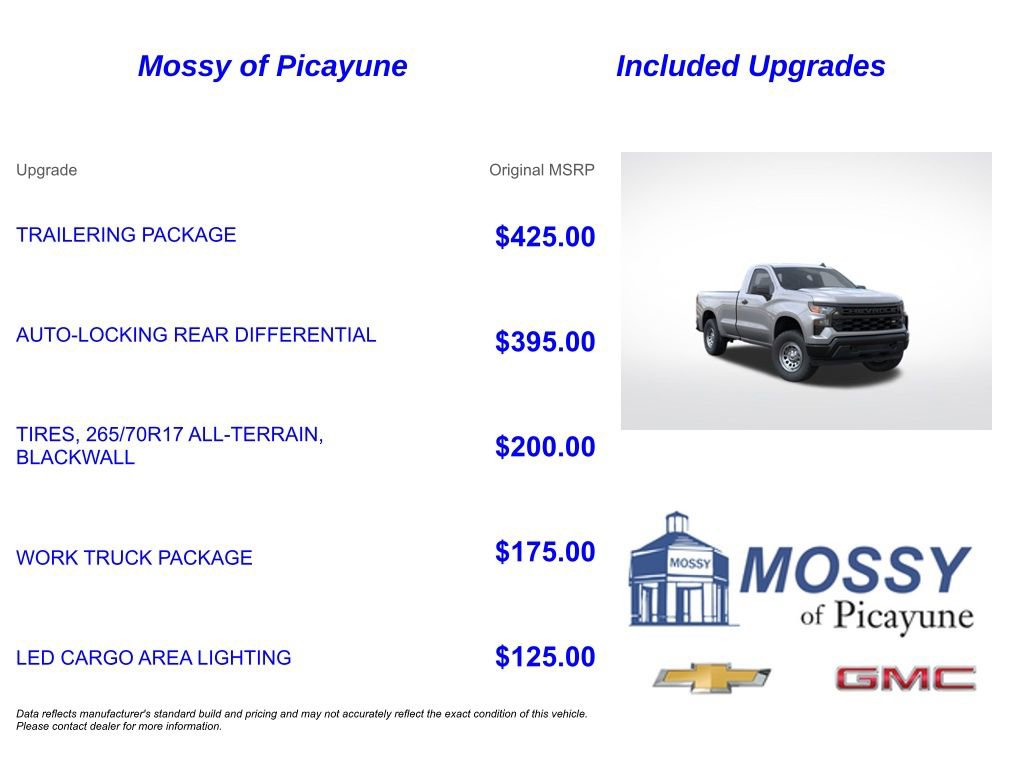 Used 2025 Chevrolet Silverado 1500 W/T w/ Trailering Package image 7