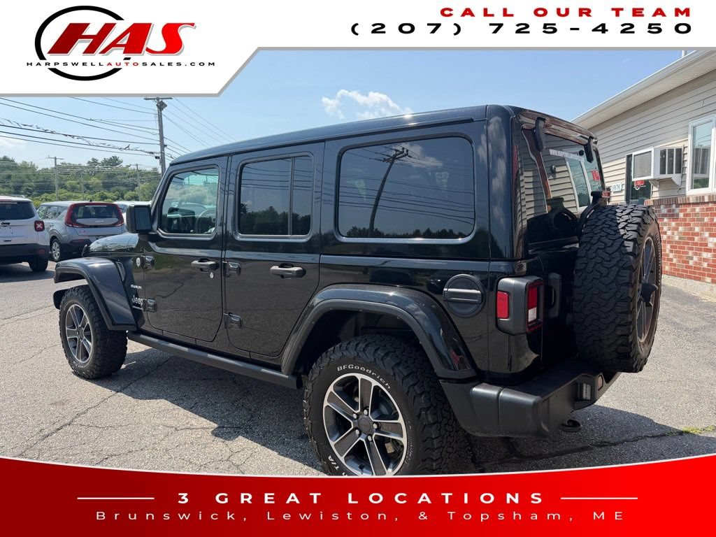 Used 2023 Jeep Wrangler Unlimited Sahara w/ Cold Weather Group AWD/4WD image 4