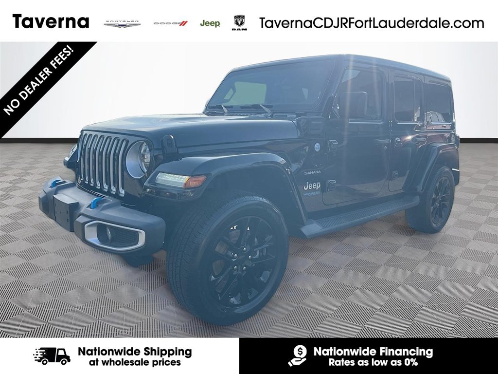 Used 2022 Jeep Wrangler Unlimited Sahara w/ Cold Weather Group AWD/4WD image 1