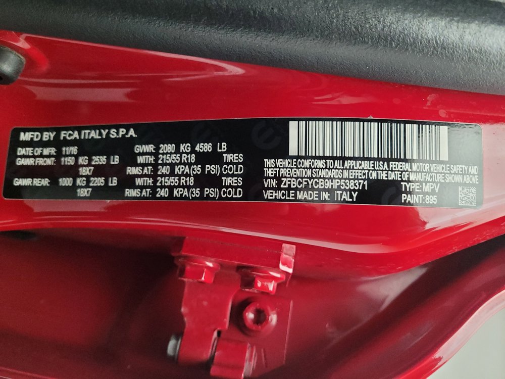Used 2017 FIAT 500X Trekking AWD/4WD image 33