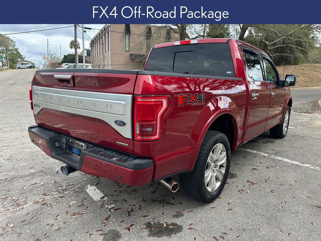 Used 2016 Ford F150 Platinum w/ Equipment Group 701A Luxury image 3