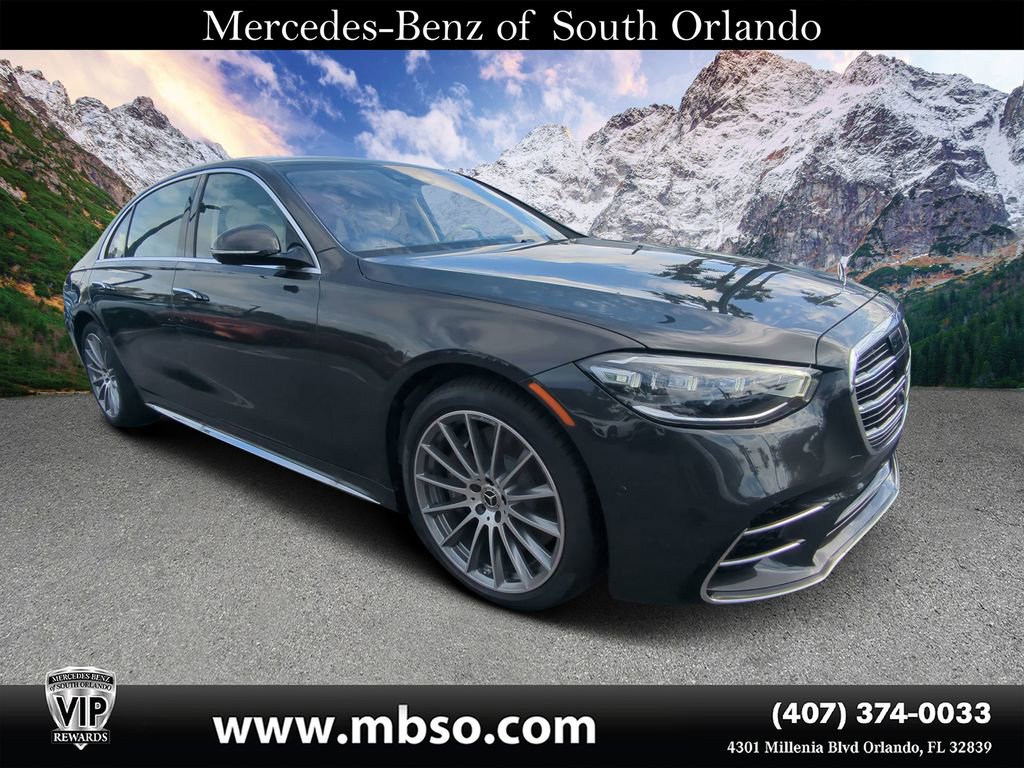 New 2025 Mercedes-Benz S 580e 4MATIC Sedan