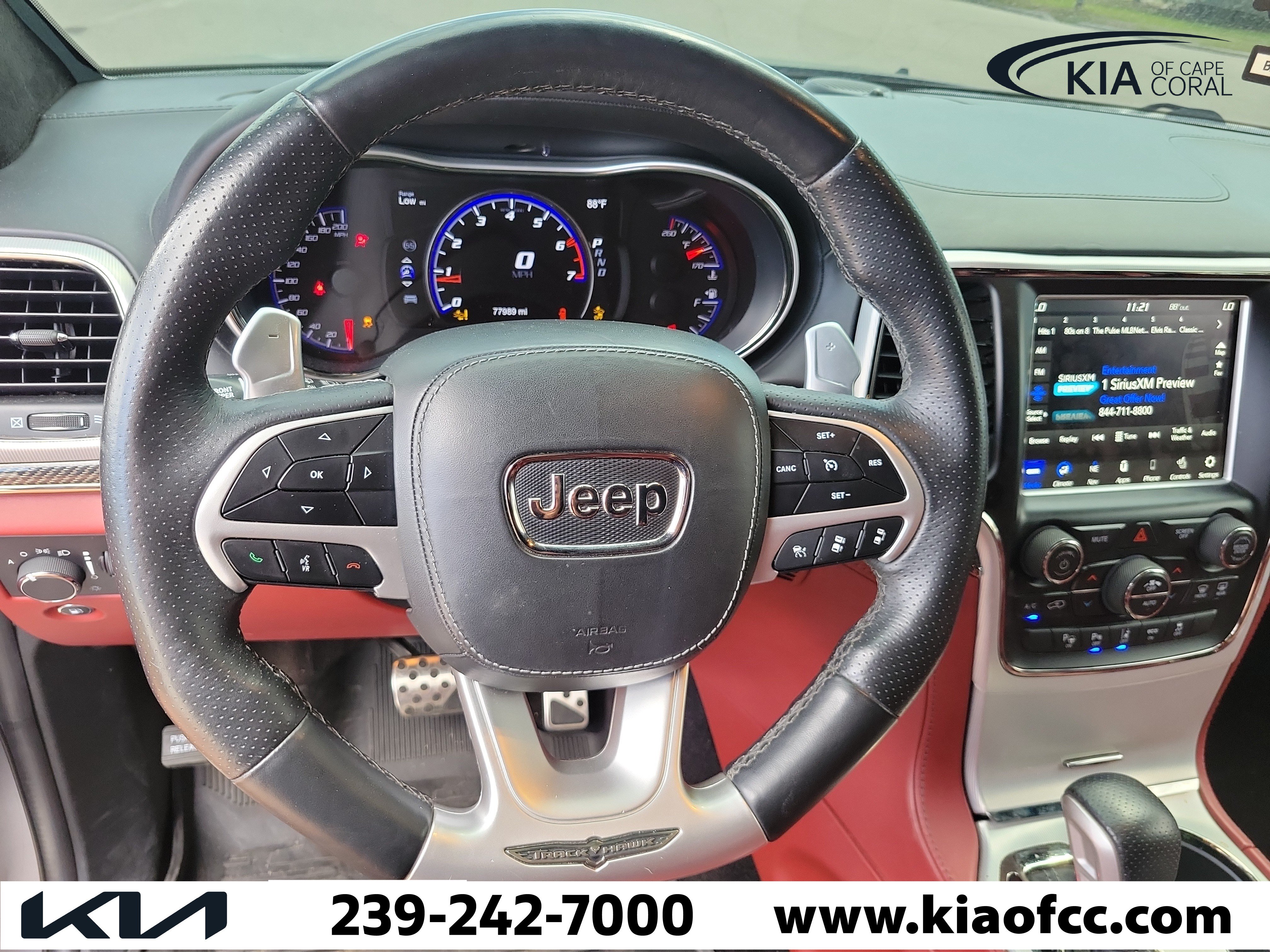 Used 2018 Jeep Grand Cherokee Trackhawk AWD/4WD image 22