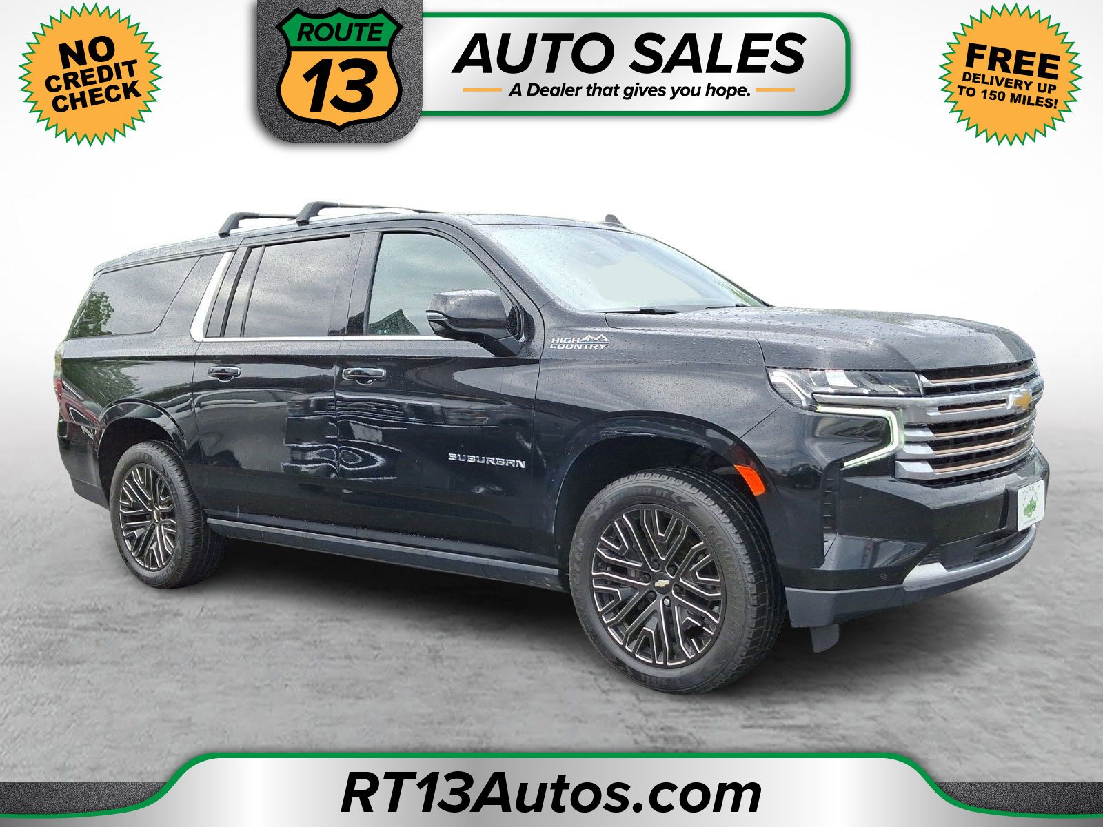 Used 2021 Chevrolet Suburban High Country w/ Premium Package AWD/4WD image 1