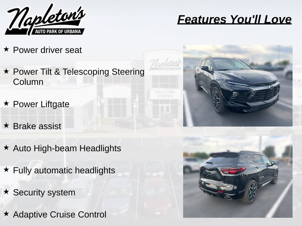 Used 2024 Chevrolet Blazer RS w/ Driver Confidence II Package FWD image 7