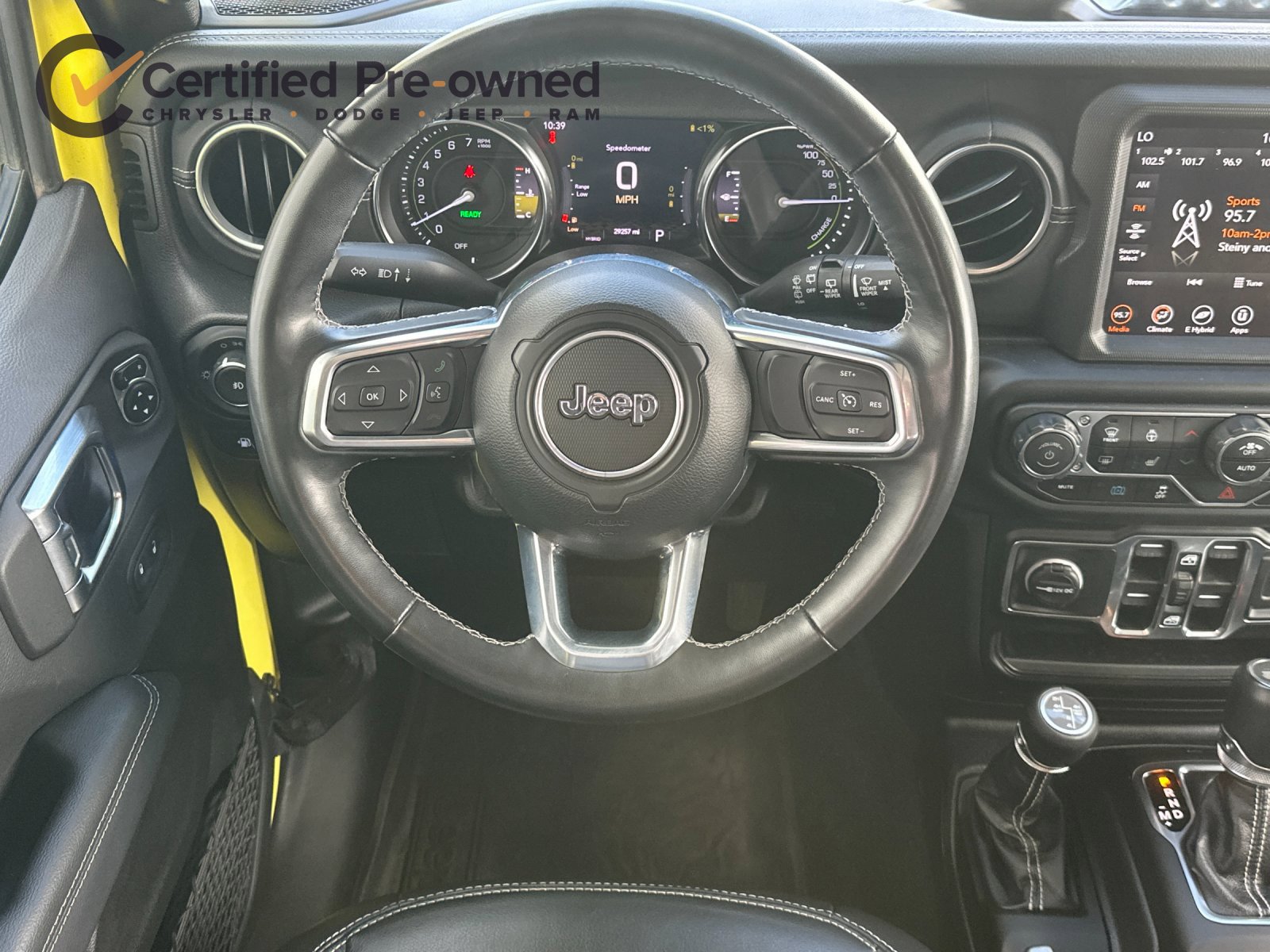 Certified 2023 Jeep Wrangler Unlimited Sahara w/ Cold Weather Group AWD/4WD image 15